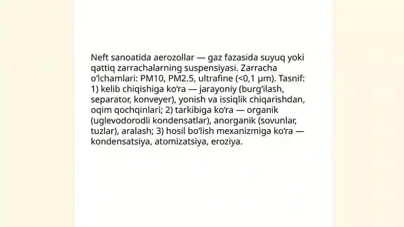 Neft sanoati aerozollar 3