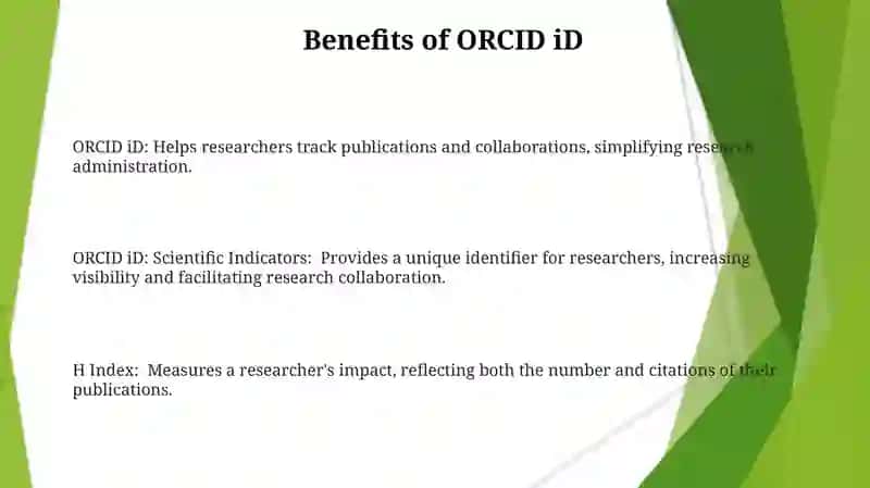 ORCID ID: A Unique Identifier 3