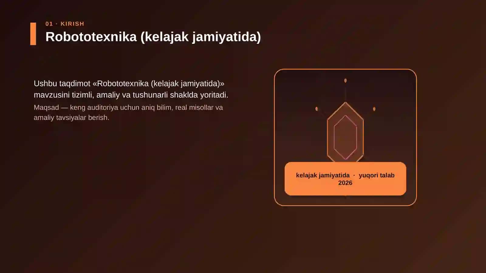 Robototexnika (kelajak jamiyatida) 3