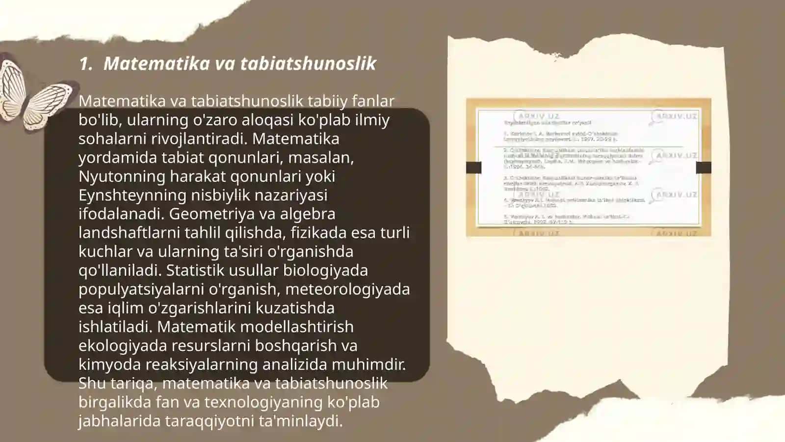 Matematika va tabiatshunoslik 3