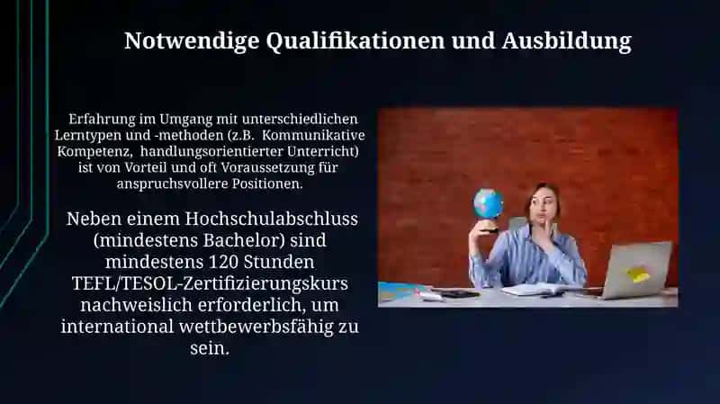 Internationale Englischlehrerin 3