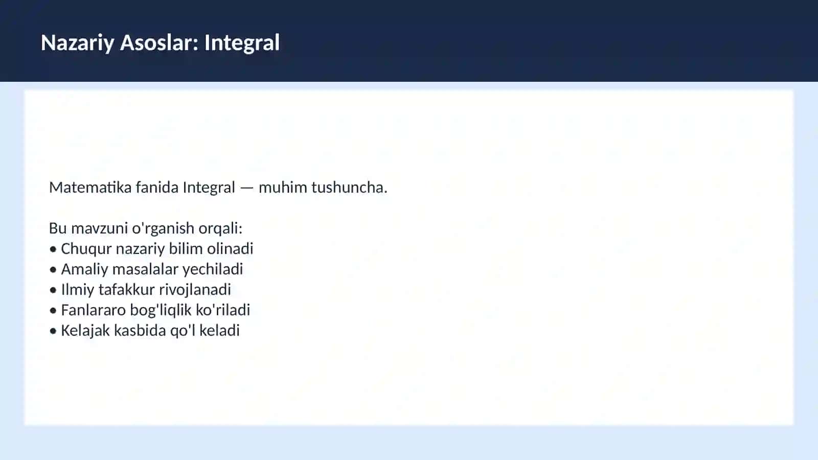 Limitlar 3