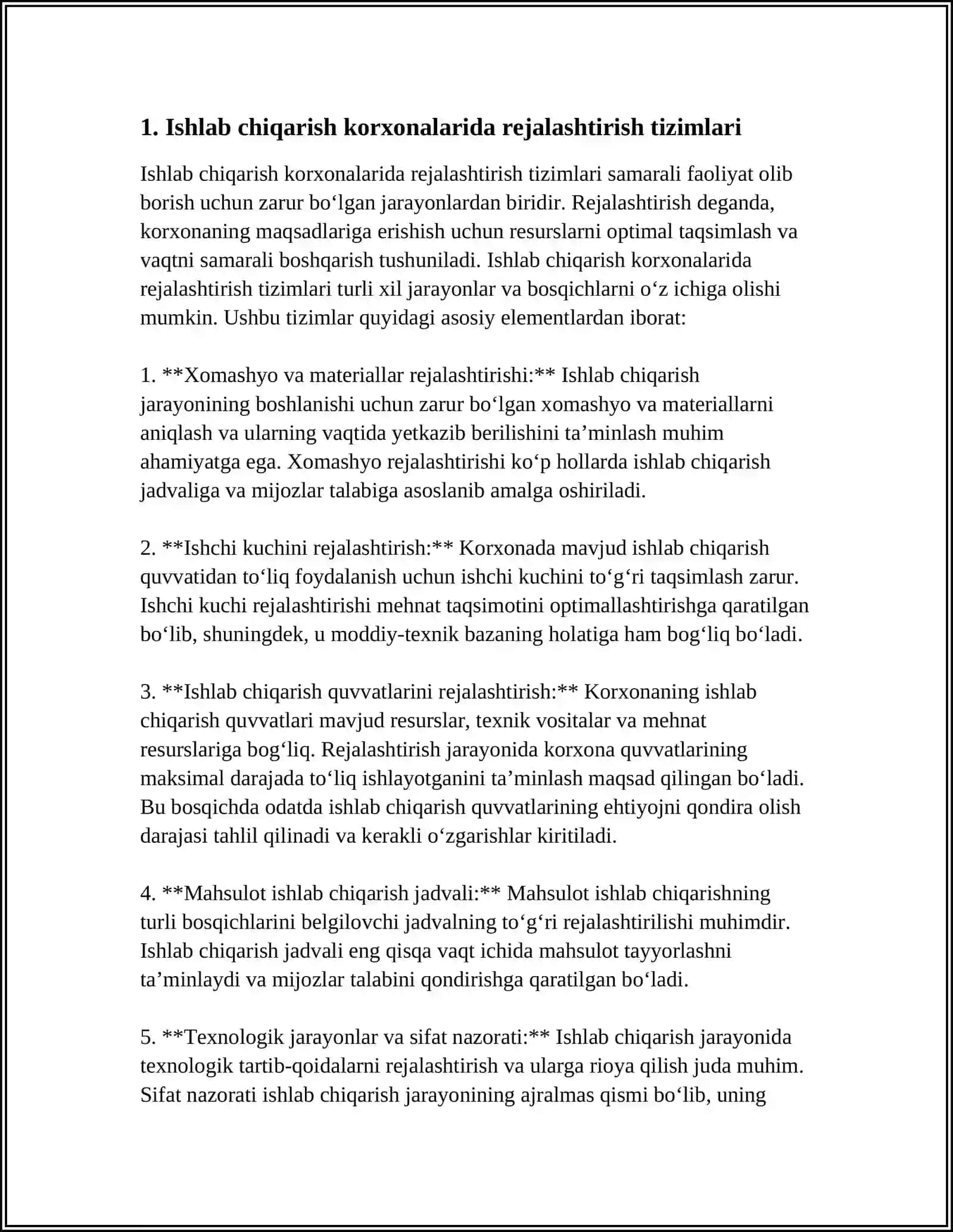 ISHLAB CHIQARISH TASHKILOTLARIDA BOSHQARUV TIZIMLARI 3