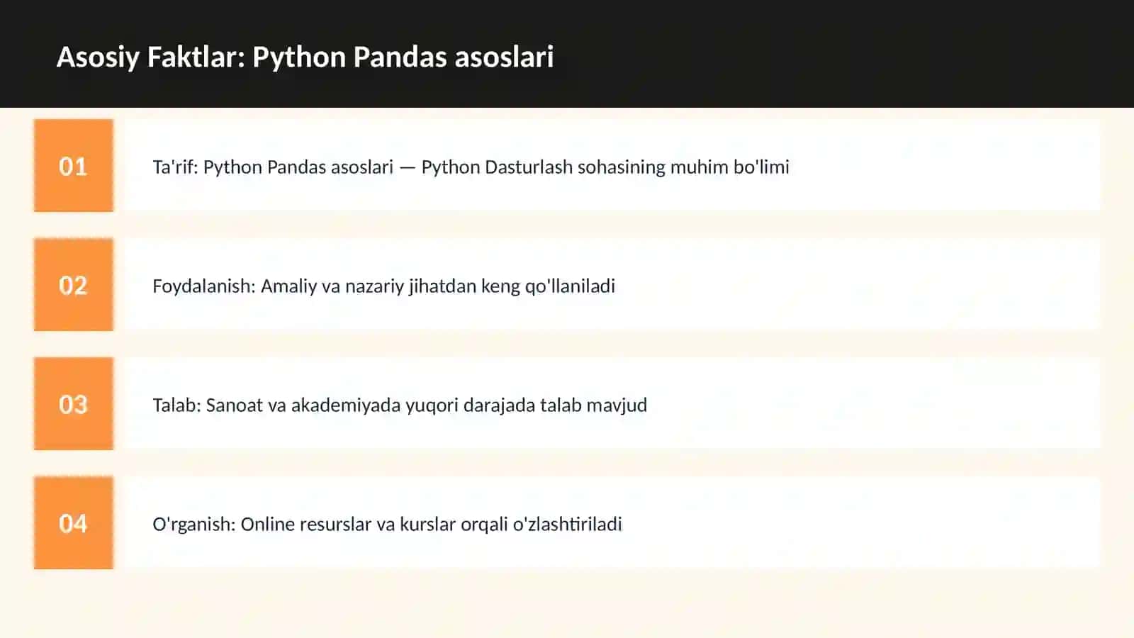 DASTURLASH | PYTHON DASTURLASH 3