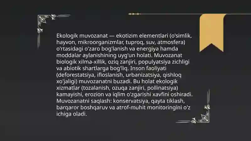 Ekologik 3