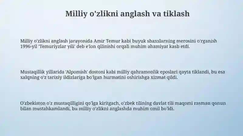 OʻZBEKISTON RESPUBLIKASI OLIY TA’LIM, FAN VA INNOVATSIYALAR VAZIRLIGI TAQDIMOT 3