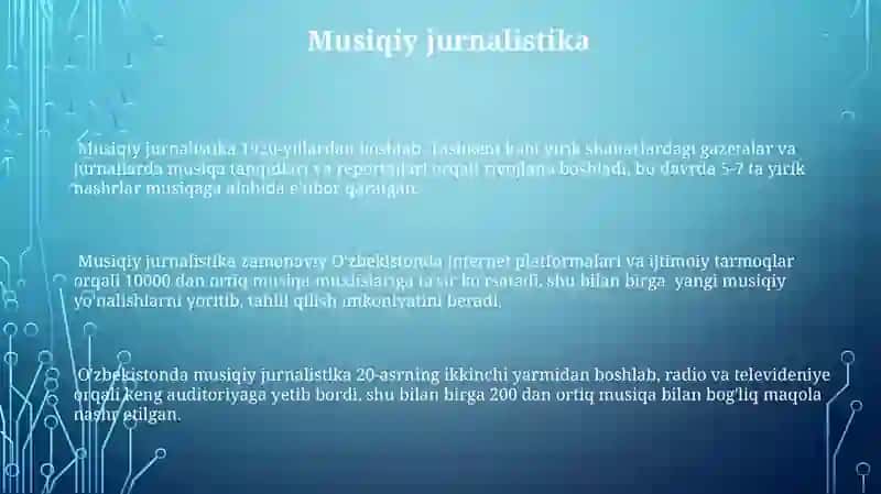 Musiqa faoliyat turlari 3