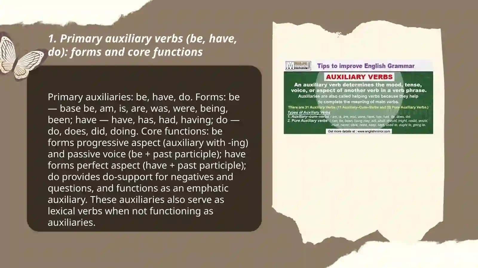 Types of Auxiliary Words and Their Function 3