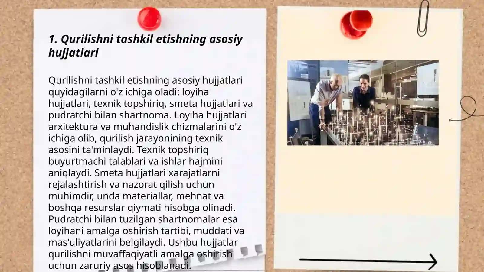 Qurilishni tashkil etish va texnologik hujjatlar tizimiga oid me'yoriy hujjatlar 3