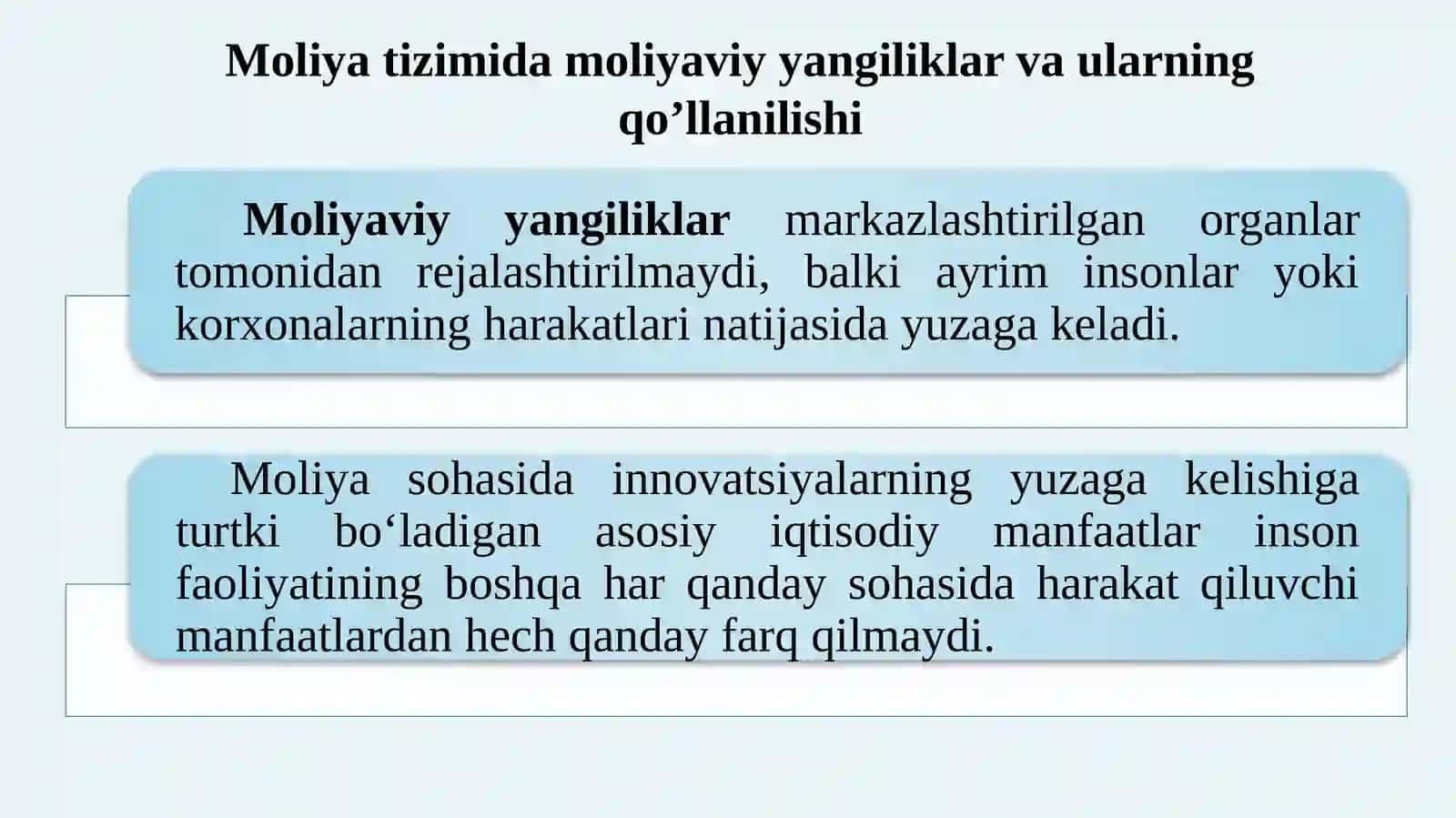 Moliyaviy innovatsiyalar 3