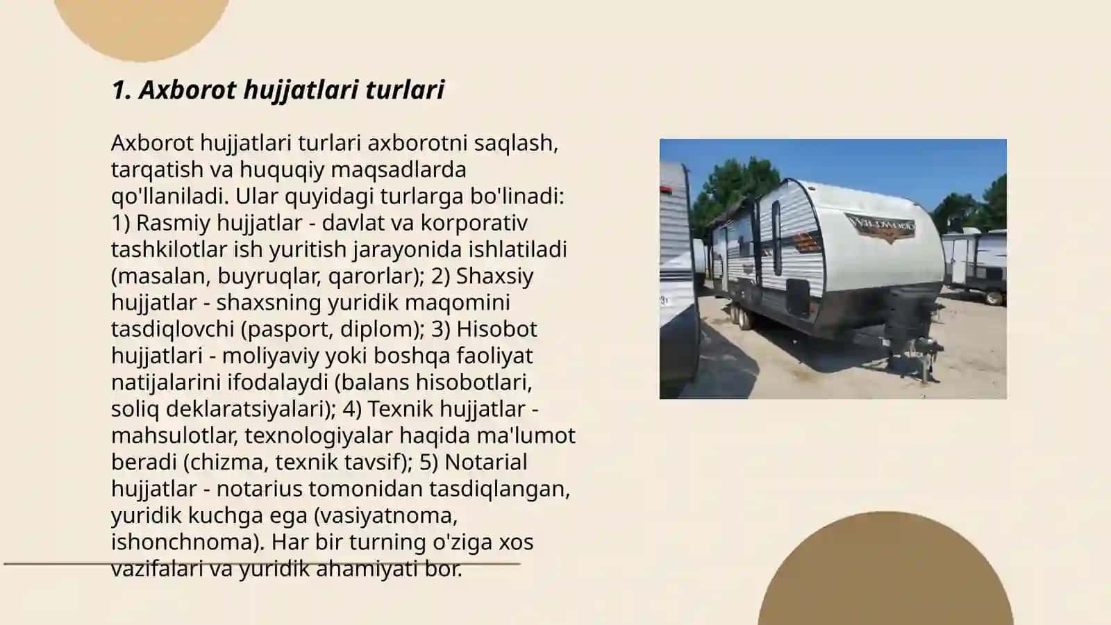 Axborot hujjatlari turlari 3