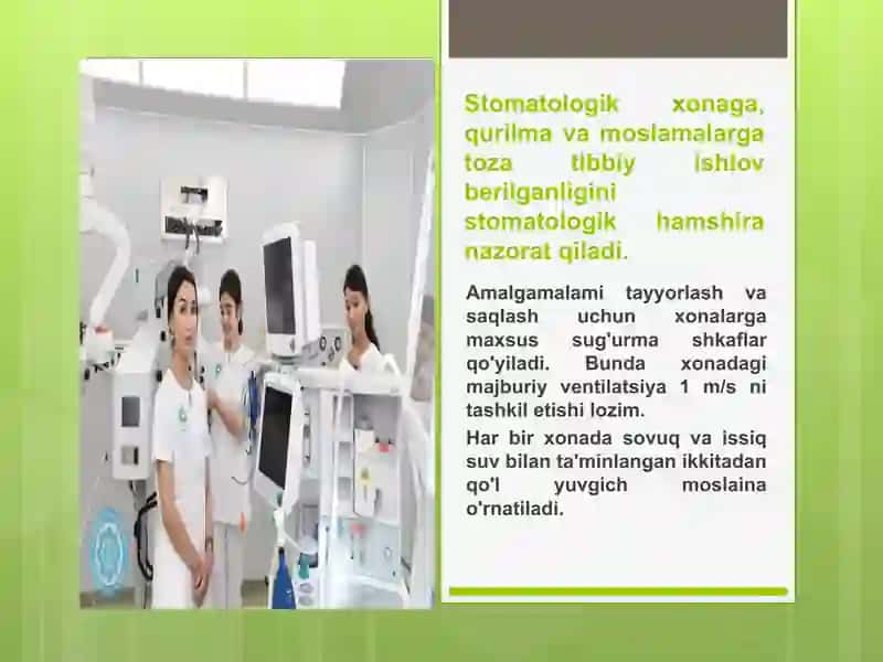 Stomatologik bo’lim 3