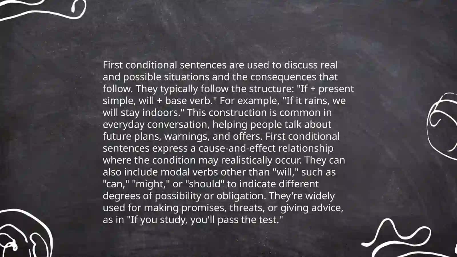 First Conditional 3