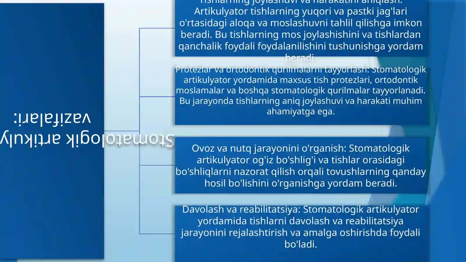 Stomatologik artikulyator 3