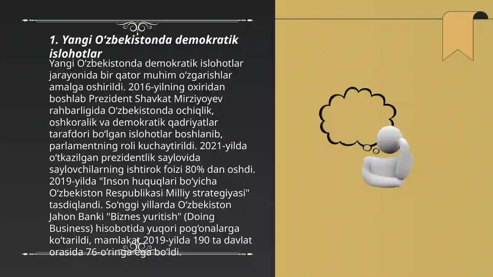 Yangi O‘zbekistonda xalqchil va insonparvar davlat qurishning ijtimoiy-siyosiy ahamiyati 3