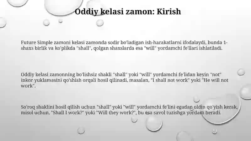Kelasi Oddiy Zamon 3