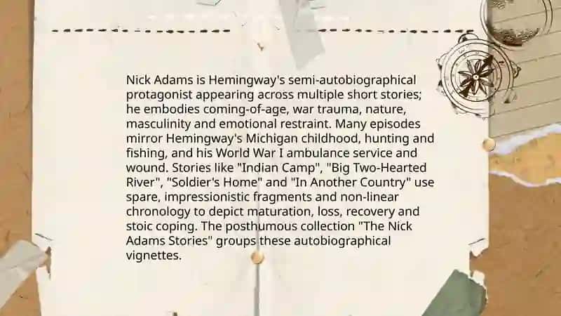 Ernest Hemingwayʼs short stories 3