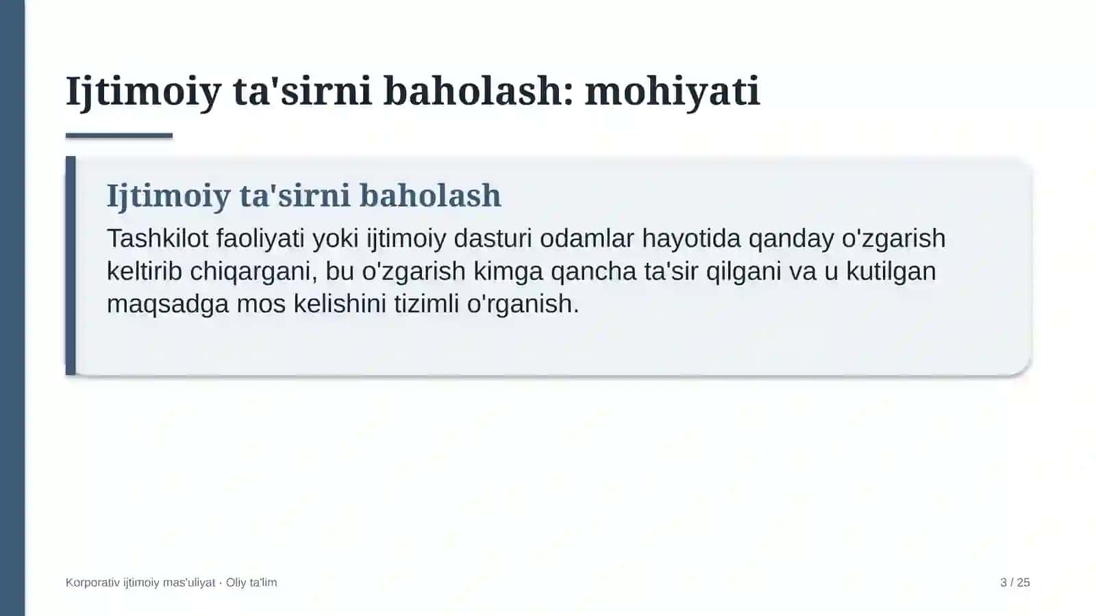 Inklyuziv ta'limda ijtimoiy ta'sirni baholash 3