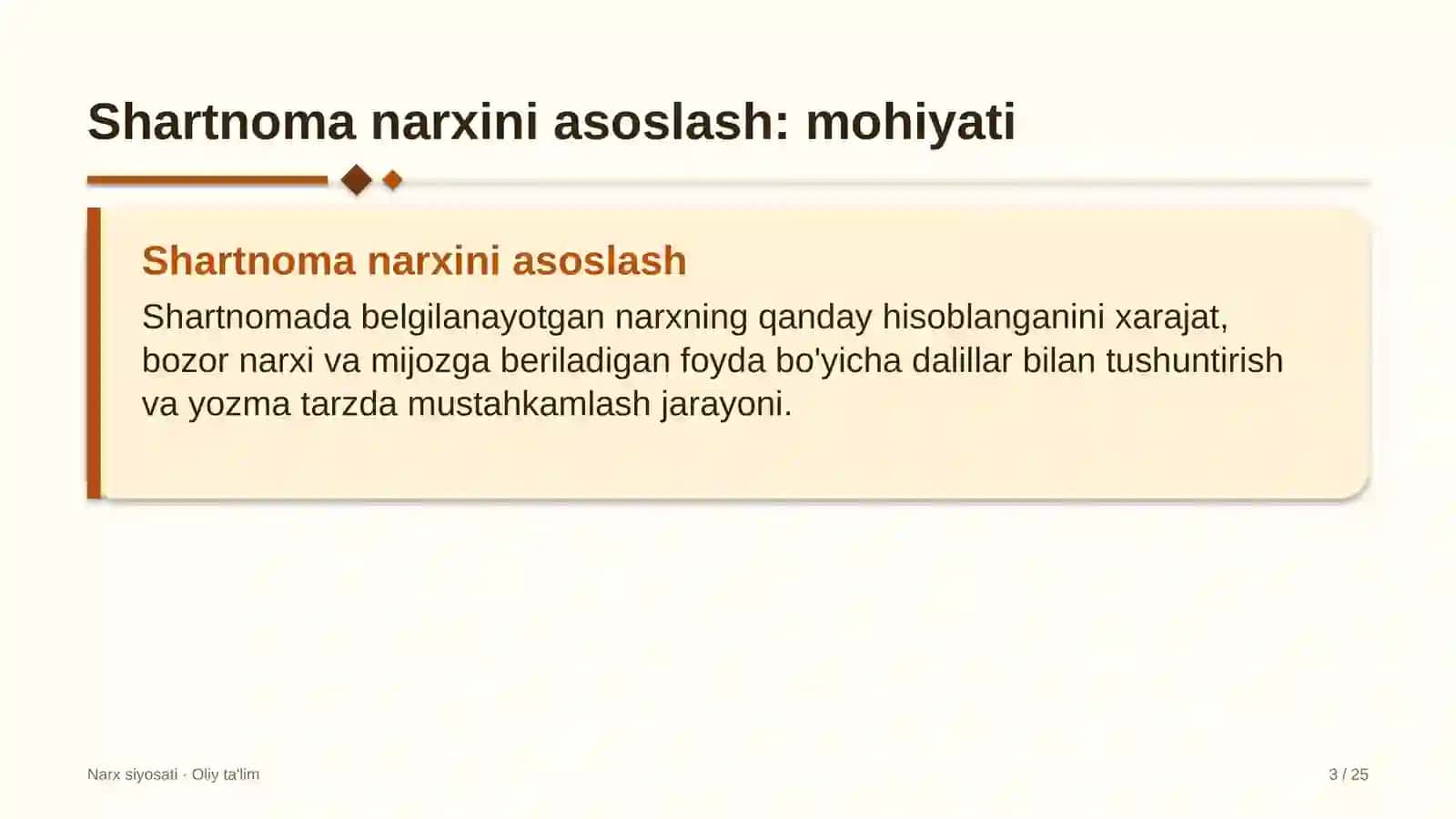 yakka tartibdagi uy joy qurilishida shartnoma narxini asoslash 2179 3
