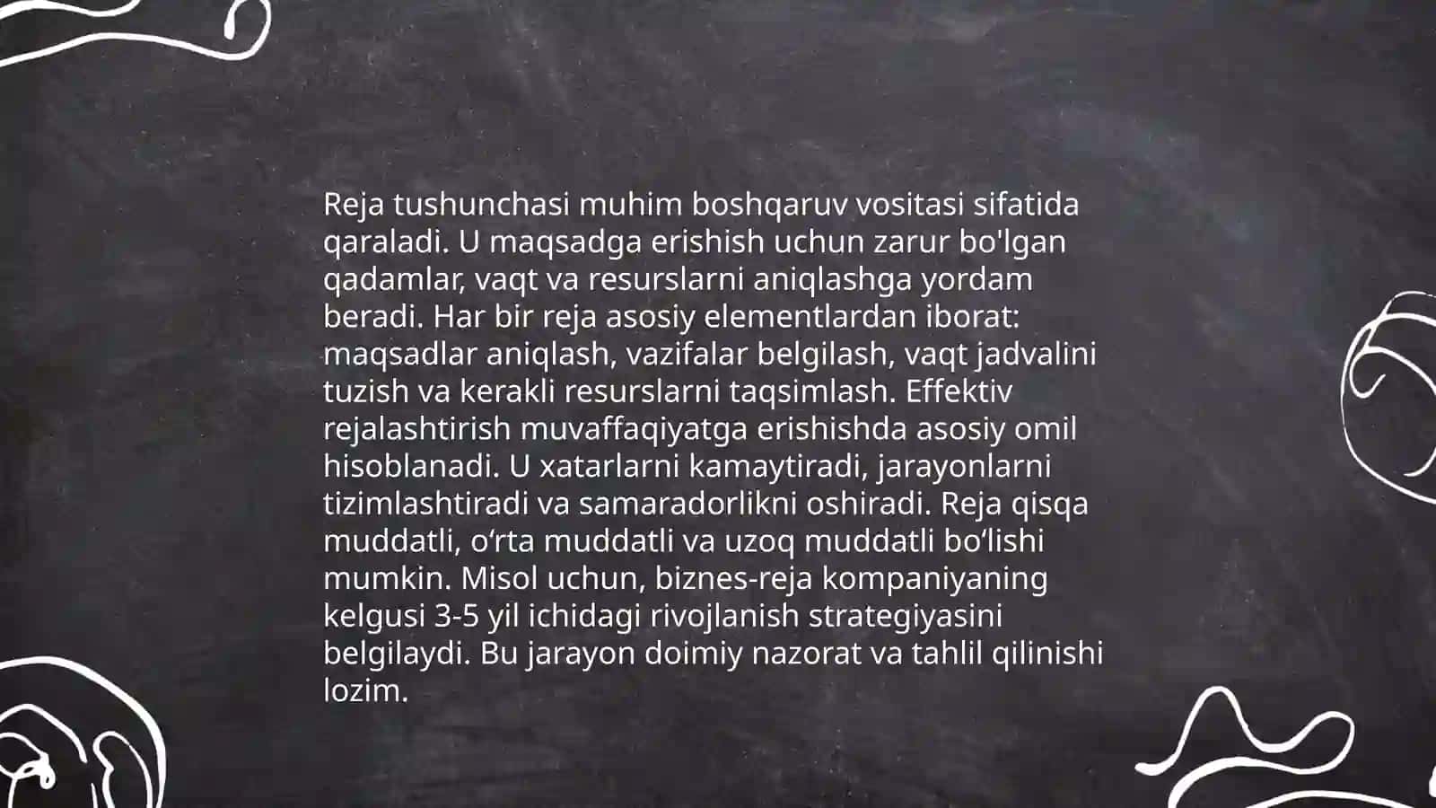 Reja va uning turlari 3