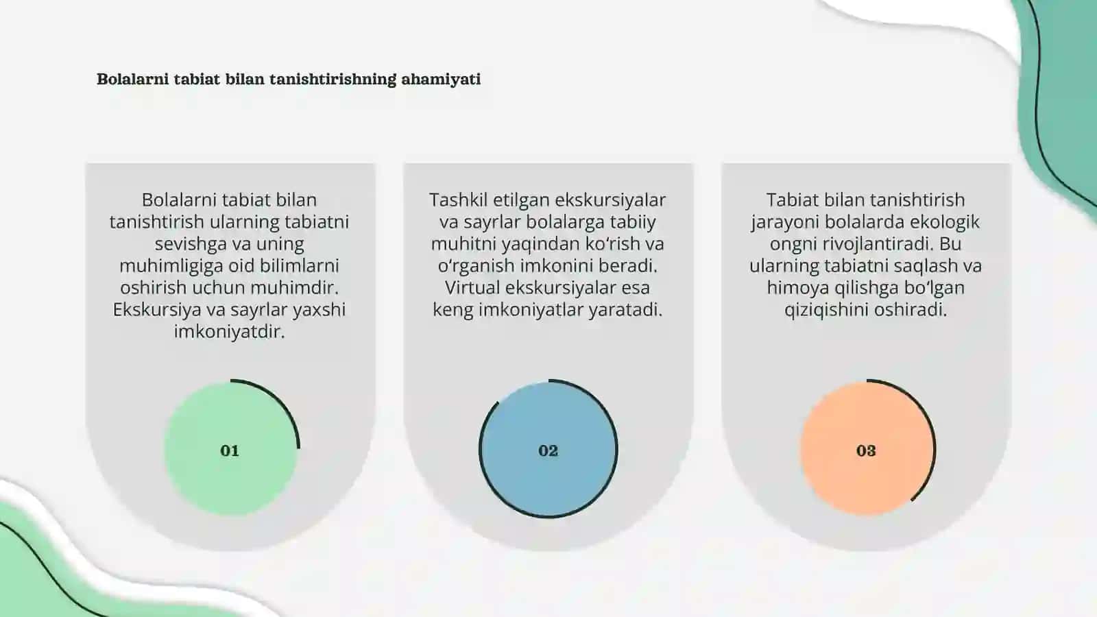 Bolalarni tabiat bilan tanishtirish 3