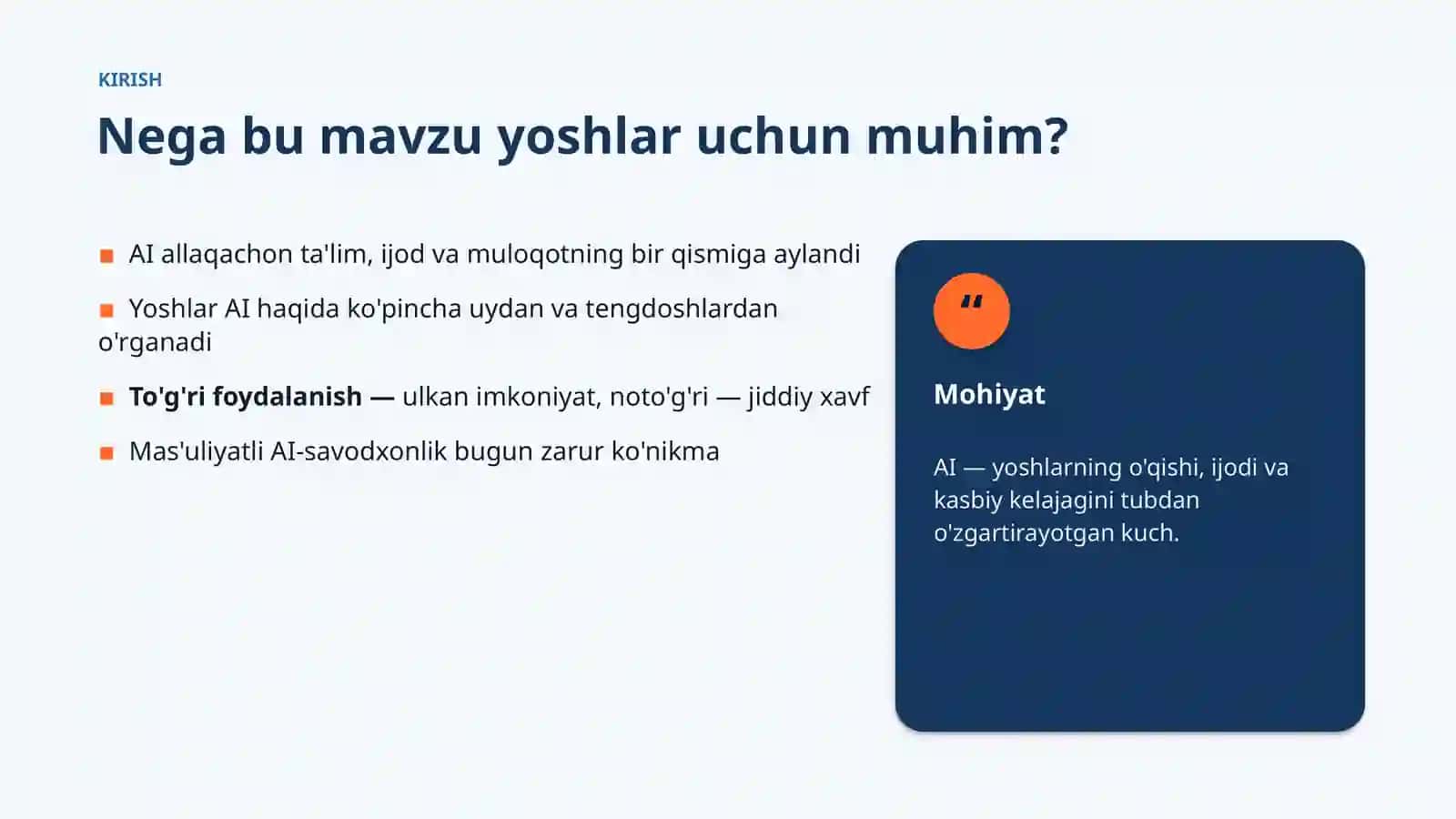 Sun'iy intellekt va yoshlar 3