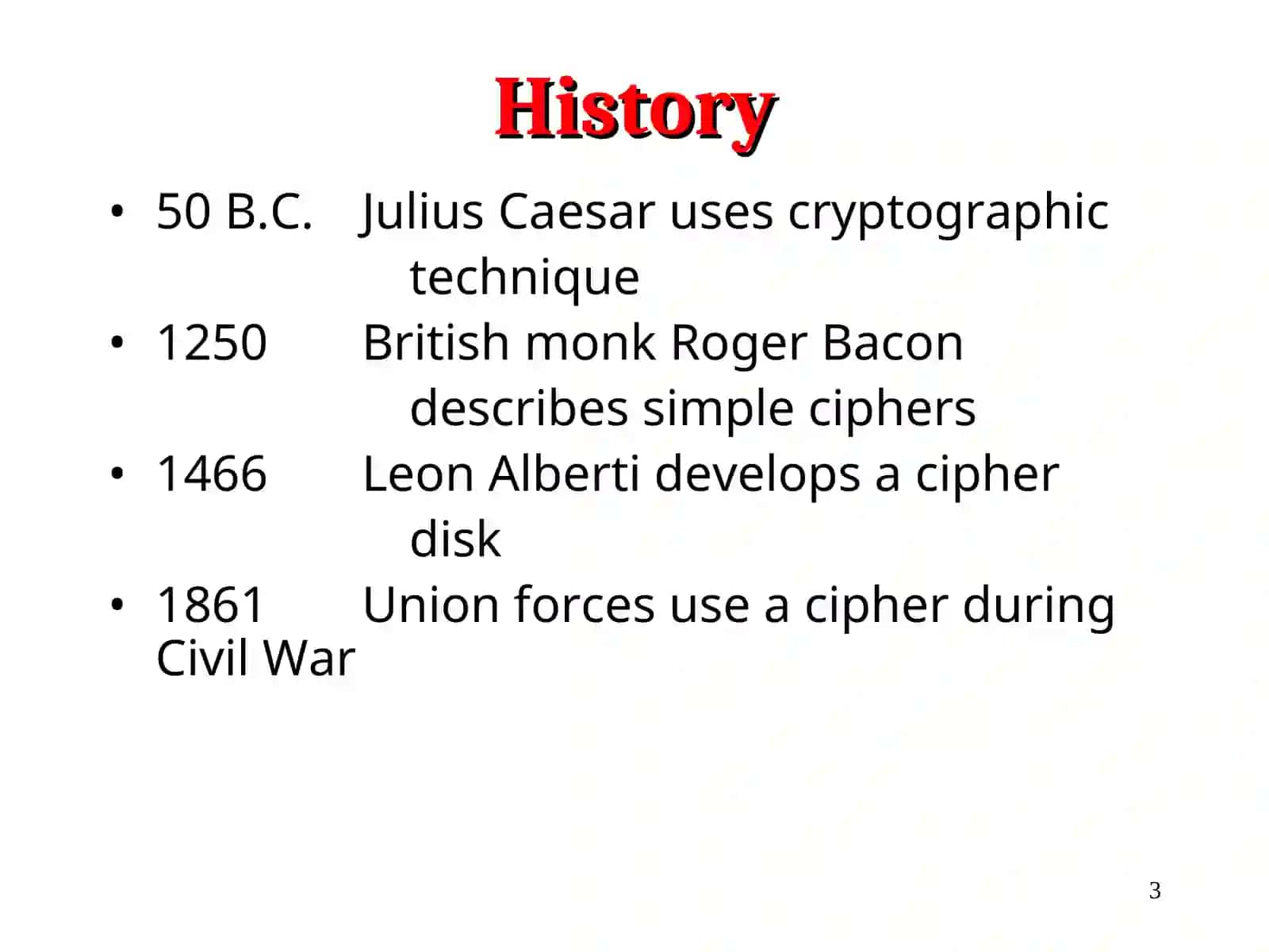 cryptography 3