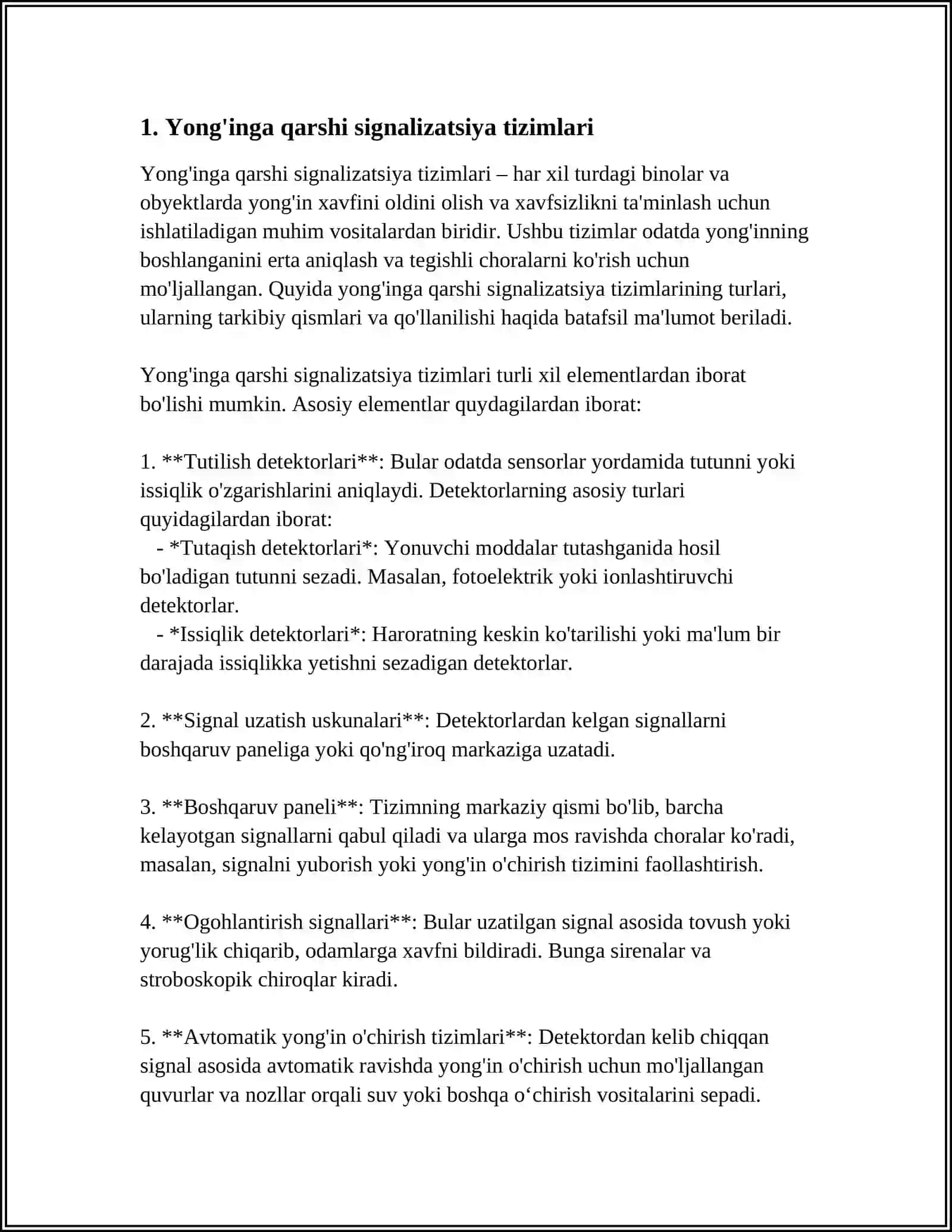 YONGʻINDAN HIMOYALANISHNING ZAMONAVIY TEXNIK VOSITALARI 3