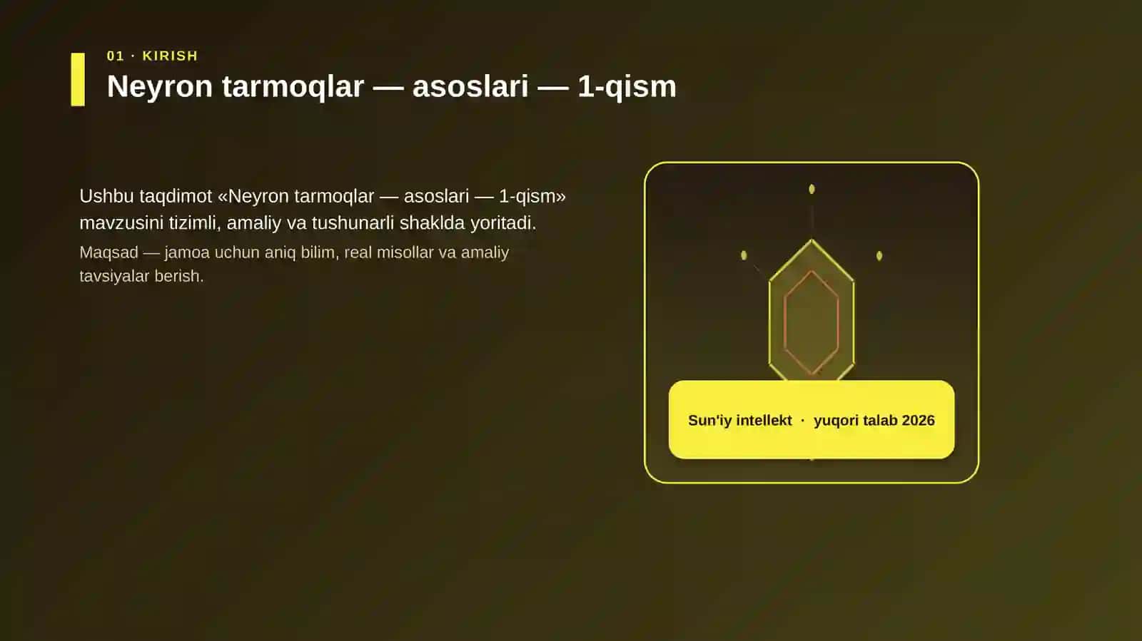 Neyron tarmoqlar — asoslari — 1-qism 3