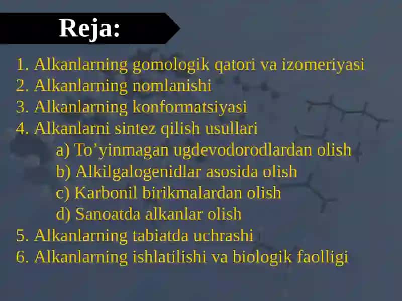 Organik kimyo 3