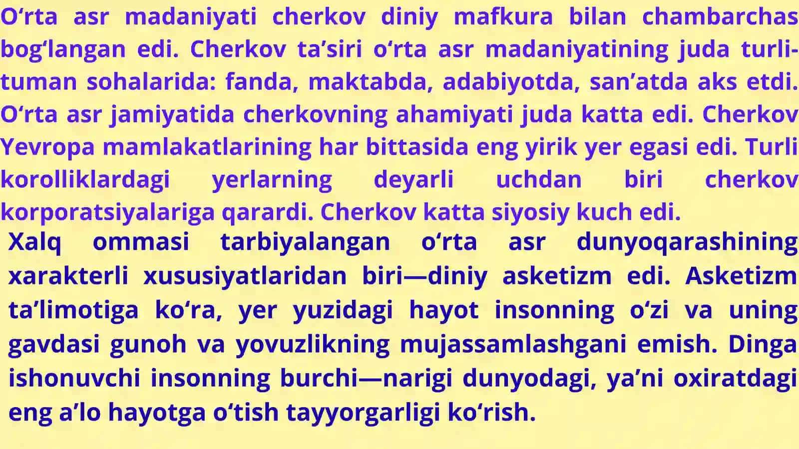 O’rta asrlarda Yevropa fani 3