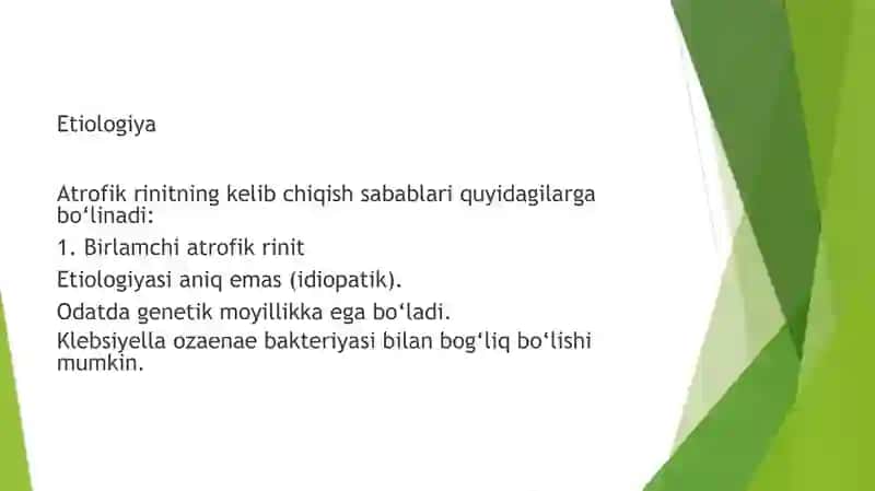 Atrofik rinit 3