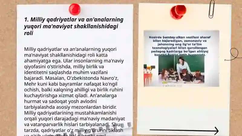 Yuksak ma'naviyatli shaxsni shakllantirish haqida konseptual g'oyalari 3