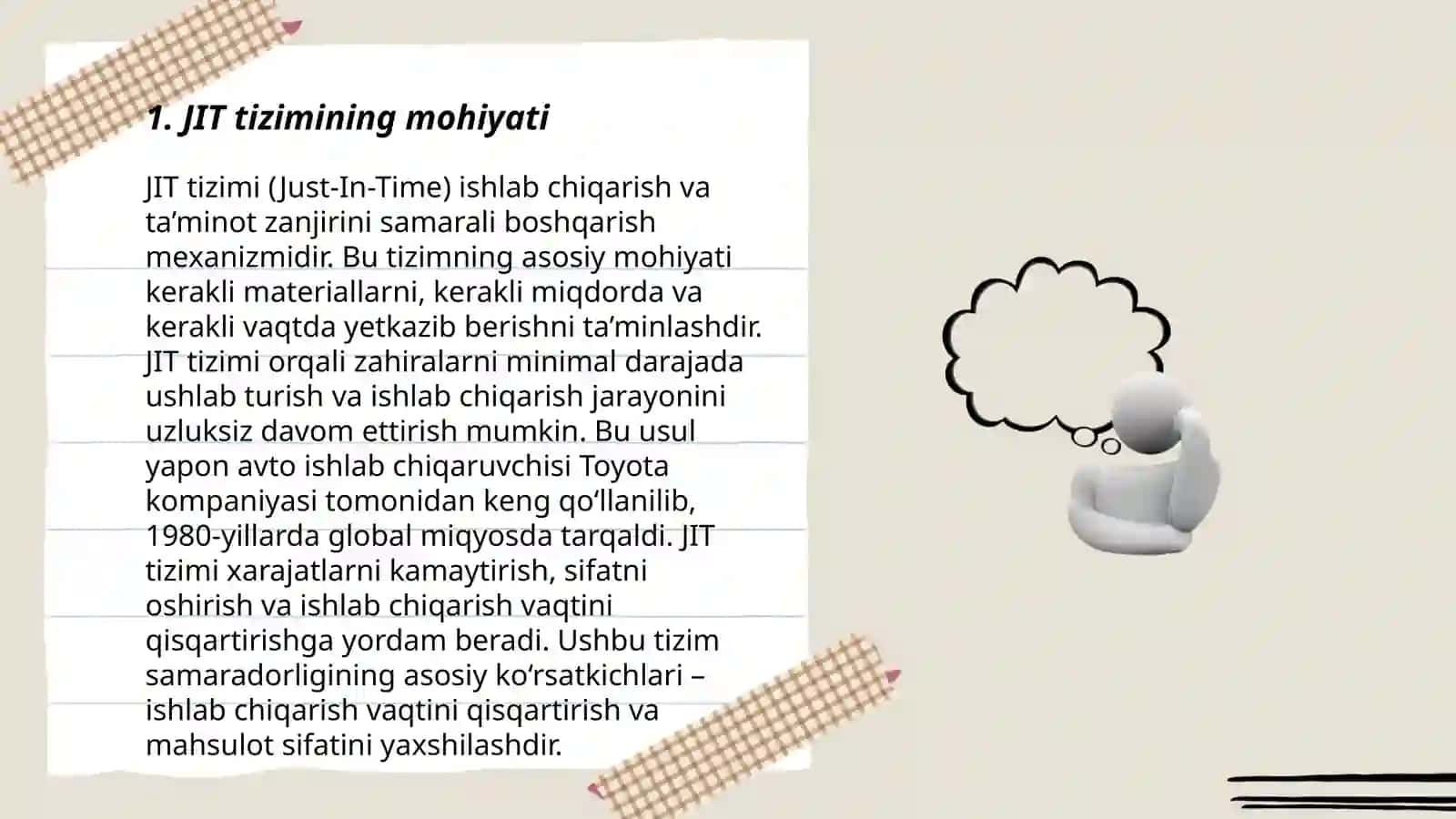 JIT tizimi 3