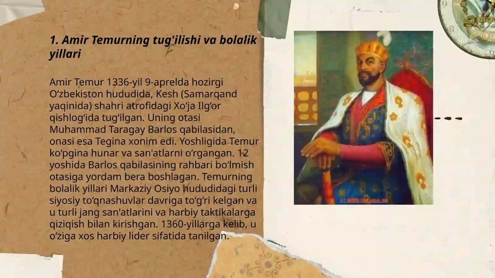 Amir Temur hayoti 3