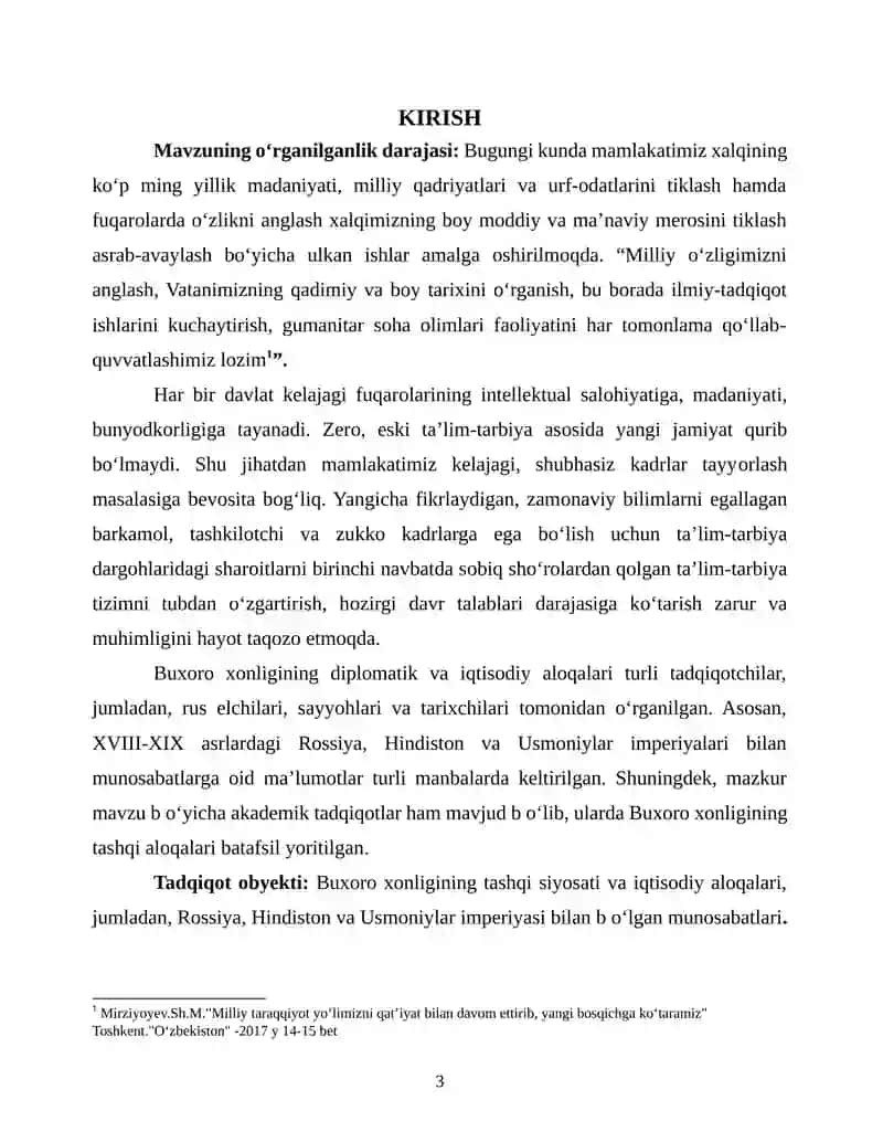 Buxoro-Rossiya savdo aloqalari tarixiI 3
