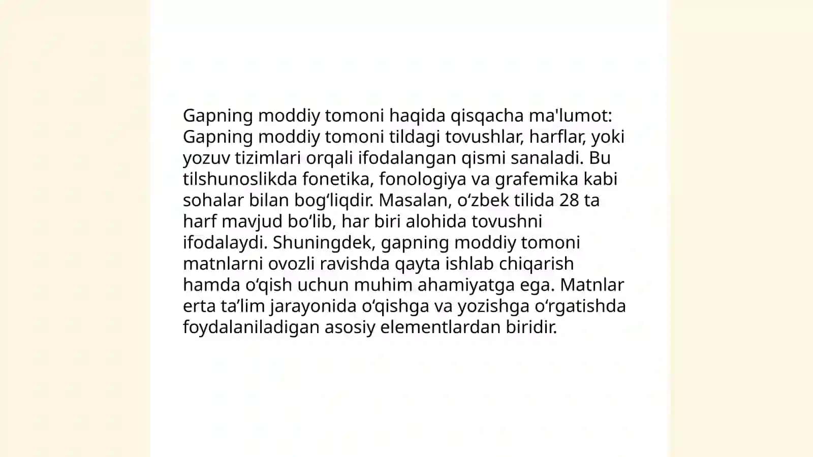Gapning modal aspekti 3