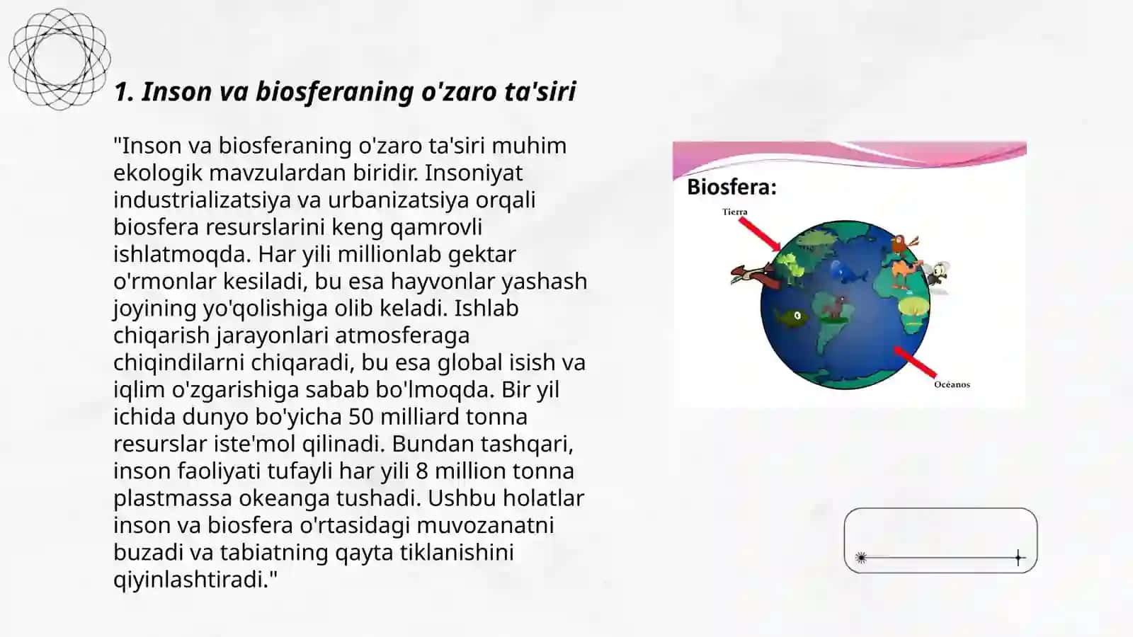 Inson va biosfera 3
