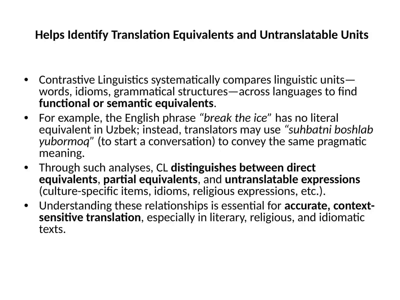 Interdisciplinary Character of Contrastive Linguistics 3