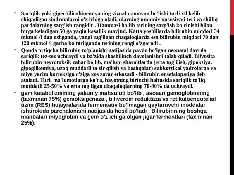 Bolalardagi sariqlik sindromi 3