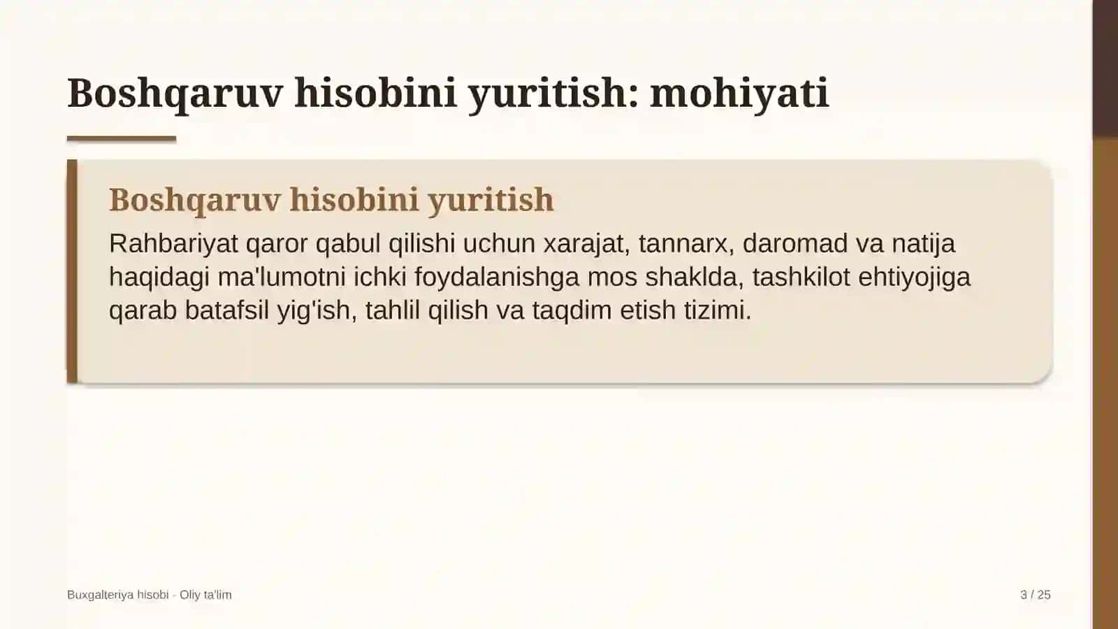 Yem-xashak yetishtirishda boshqaruv hisobini yuritish 3