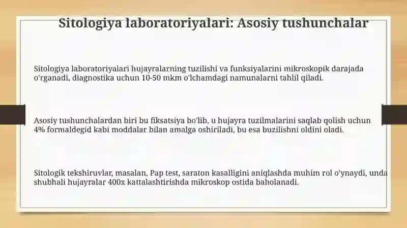 Sitologiya laboratoriyalari 3