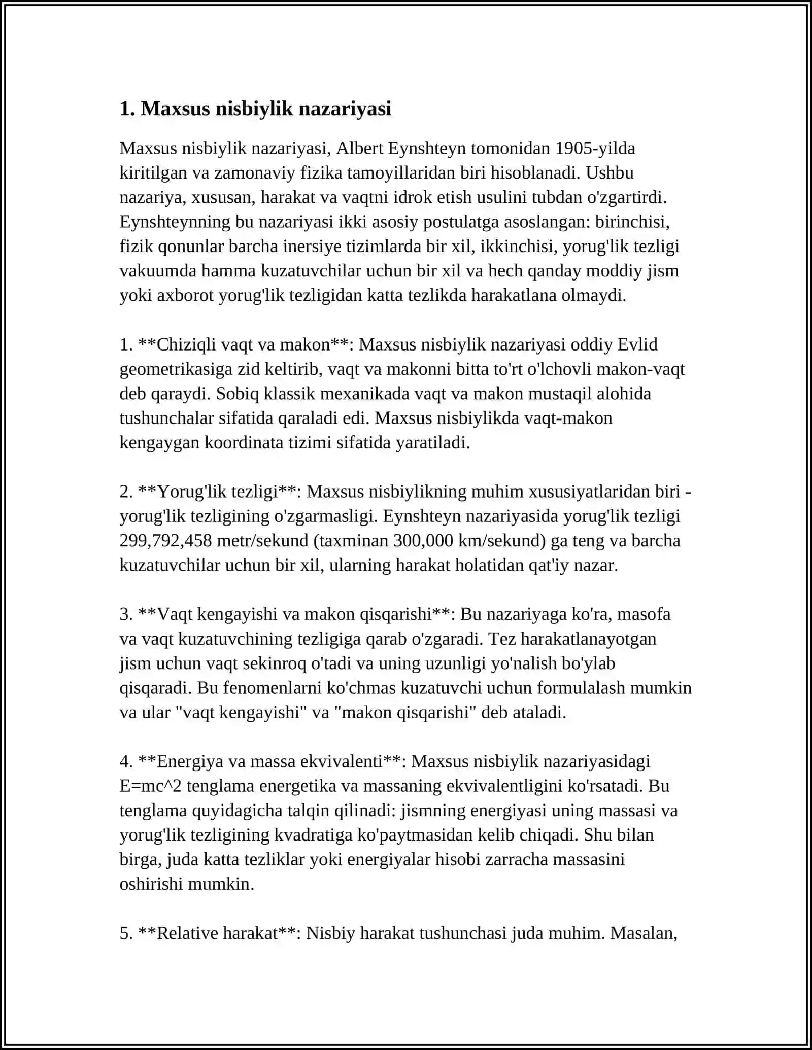 RELYATIVISTIK DINAMIKA ELEMENTLARI 3