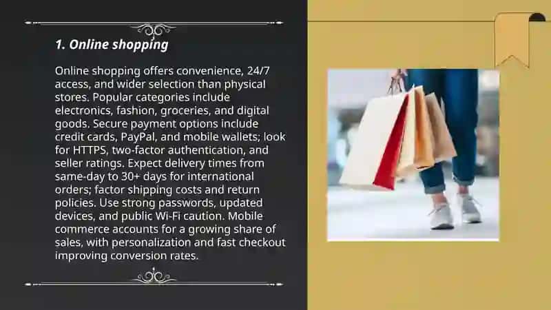 Online shopping 3