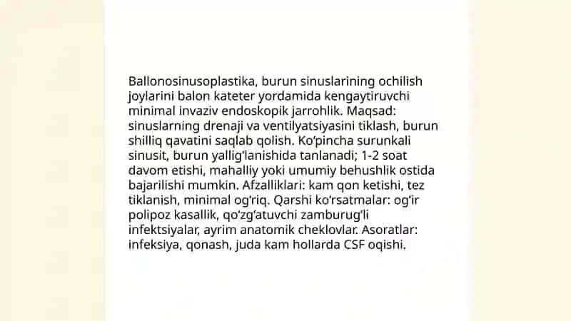 Ballonosinusoplastika 3