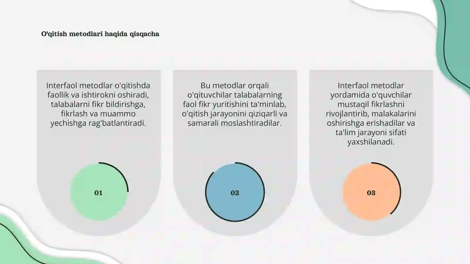 Interfaol metodlar 3