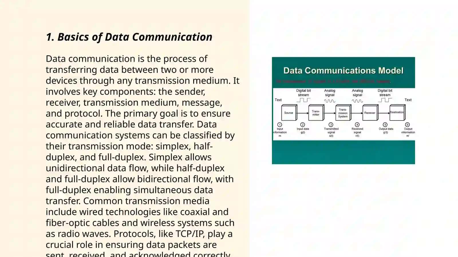 Data Communication Basics 3