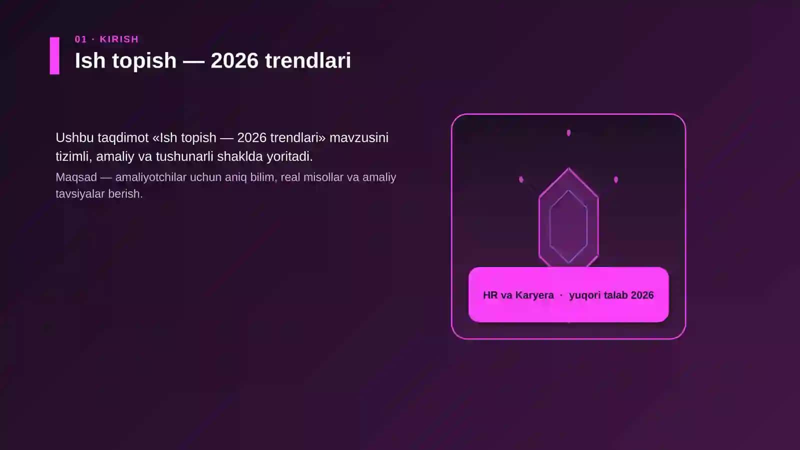 Ish topish — 2026 trendlari 3