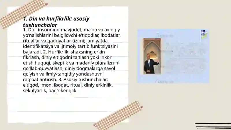 Din va hurfikrlik 3