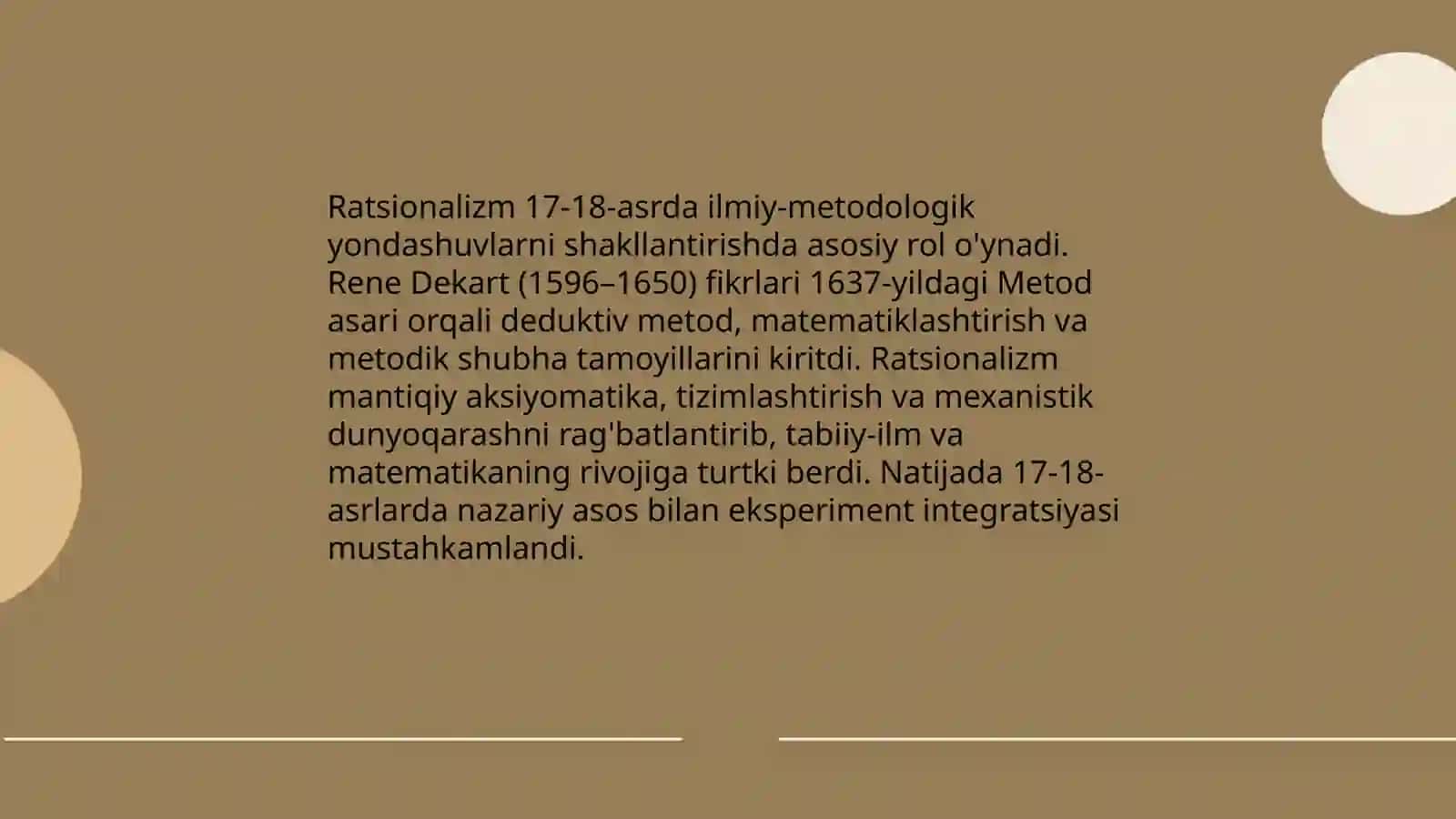 G'arb falsafasining ustuvor yo'nalishlari va ularning fan taraqqiyotiga fa'siri 3